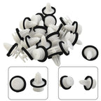 20pcs Door Side Trim Panel Clips with Sealer Retainers for Ford W713297-S300