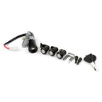 Ignition Switch & Fuel Gas Cap Cover Key Lock Set for Peugeot SV 250 (2001)