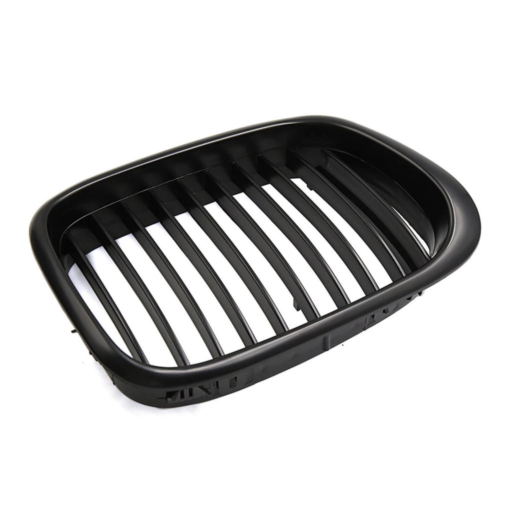 Front Upper Hood Kidney Grille Matte Black for BMW E39 525i 528i 540i M5 (1996–2003)