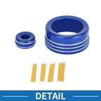 2X Drive Mode 4WD & Mirror Knob Cover for Toyota Tundra (2022–2023) Blue