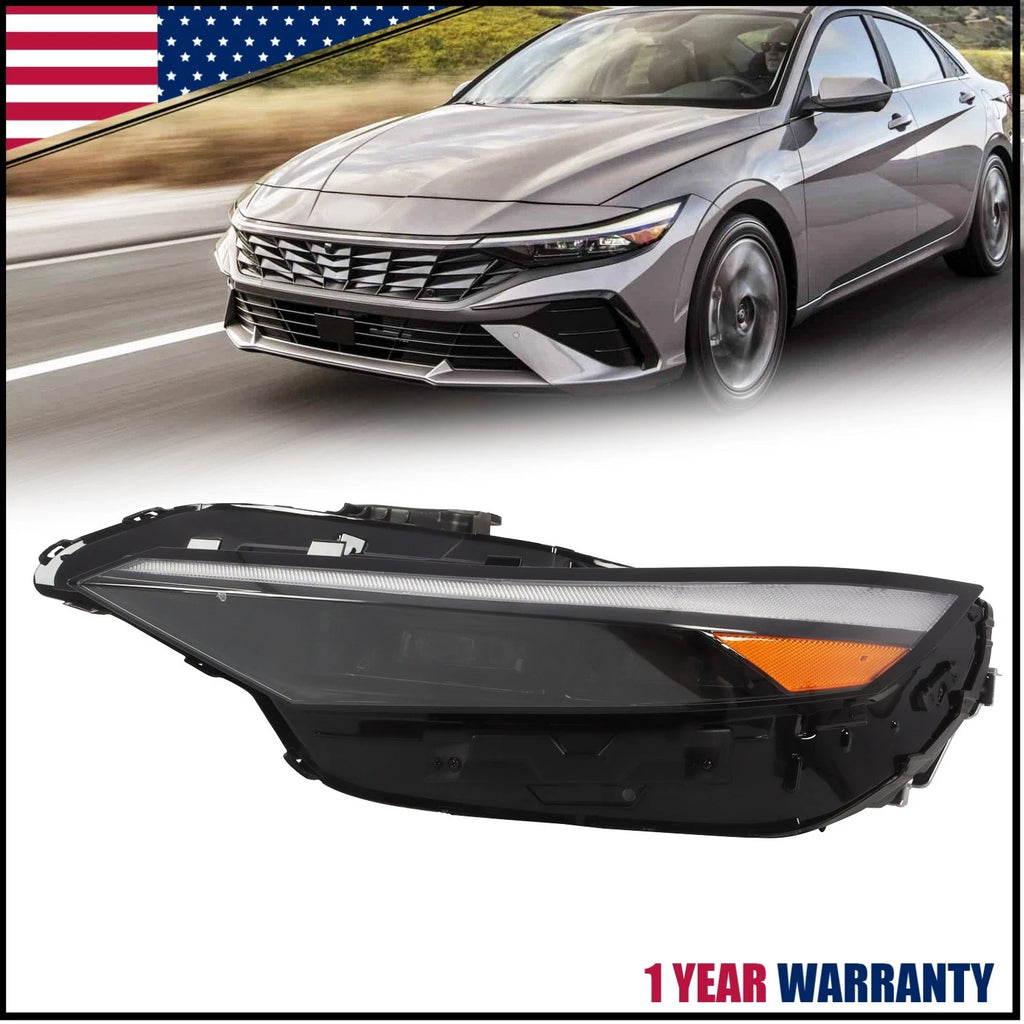 Left Side LED Headlight Assembly for Hyundai Elantra (2024–2025) 92101AA740