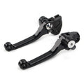 Black CNC Aluminum Brake Clutch Levers for RMZ450 (2005-2022) - 1 Pair