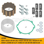 Clutch Friction Steel Plates, Springs & Gasket for Yamaha YZ125 (1994–2004)