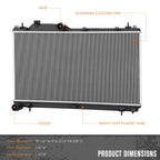 Aluminum Core Cooling Radiator DPI-13870 for Subaru Legacy Outback (2020–2024)