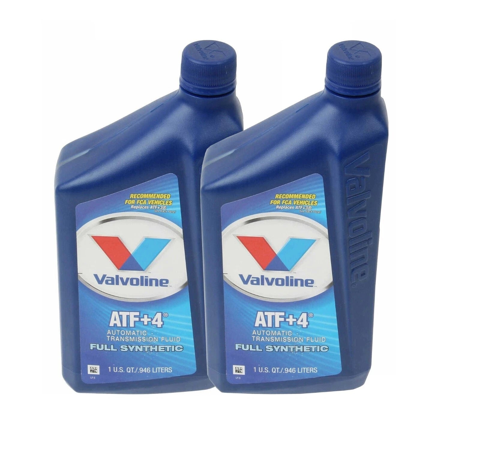 Set of 2 Quarts Valvoline ATF +4 Full Synthetic Transmission Fluid