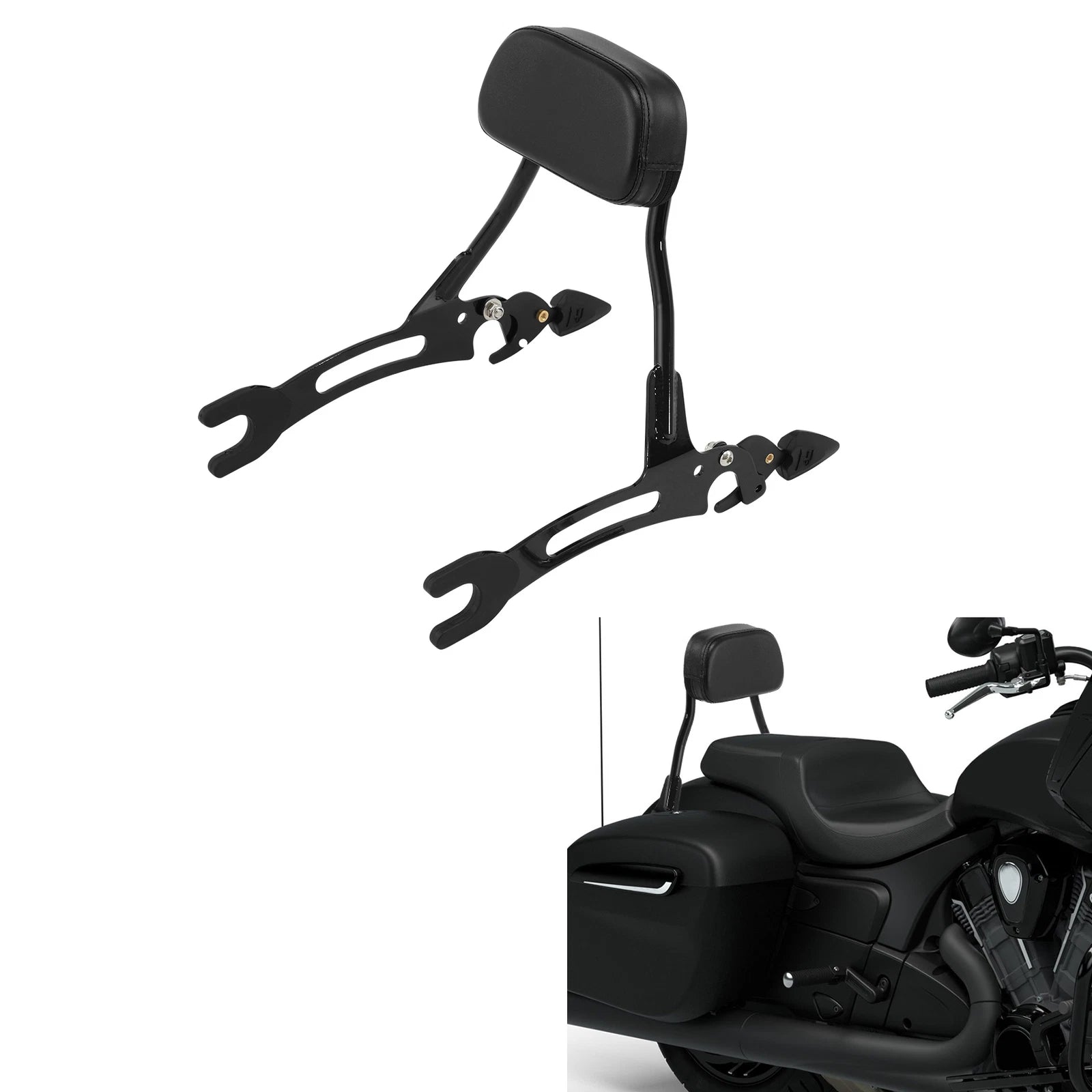 Passenger Backrest Pad for Indian Chieftain (2014–2025)