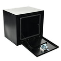 Underbody Tool Box for Pickup Truck (18''×14''×16'', Black Steel)