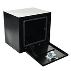 Underbody Tool Box for Pickup Truck (18''×14''×16'', Black Steel)