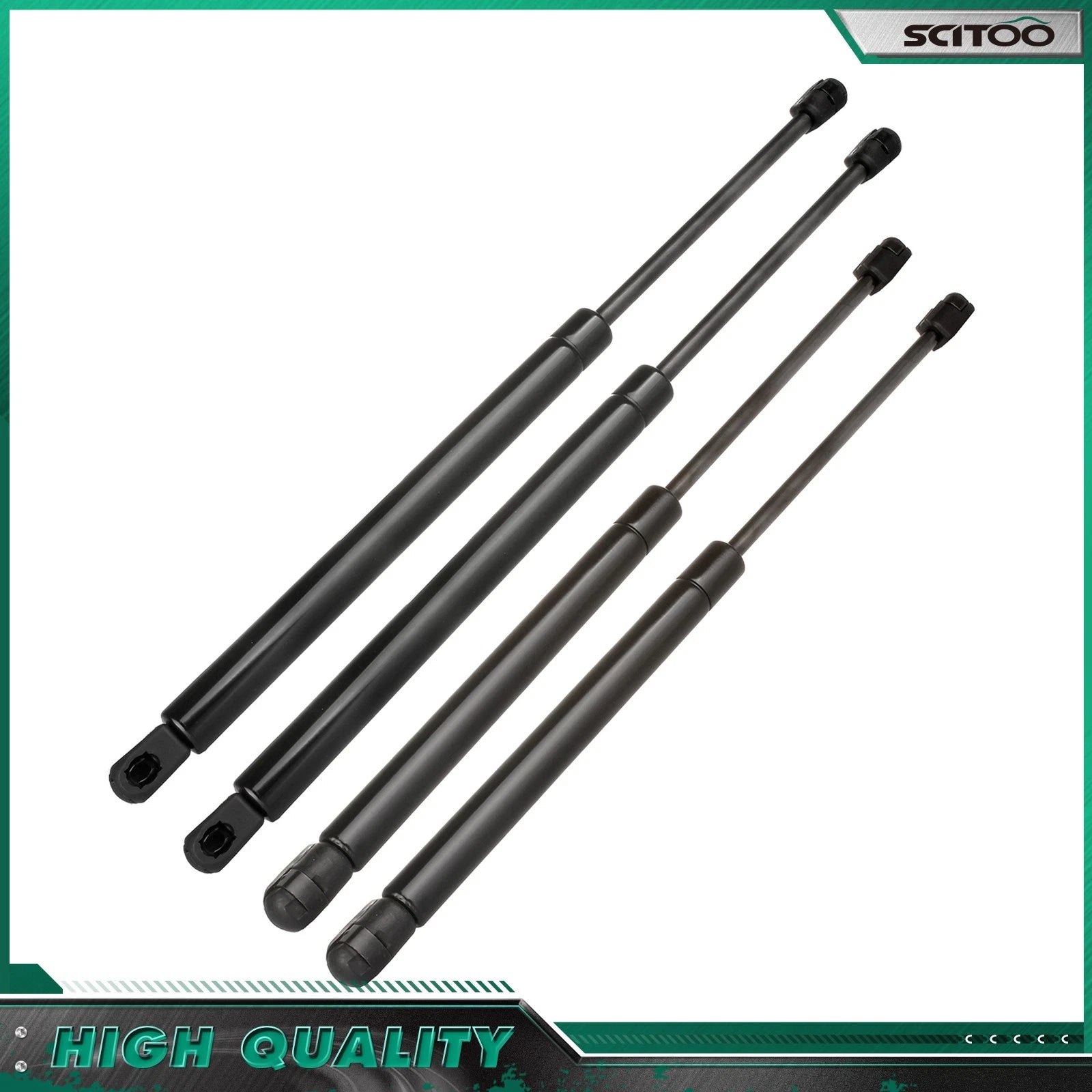 2 Hood & 2 Window Lift Supports Gas Struts for Pontiac Aztek (2001–2005)