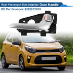 Rear Right Passenger Side Interior Door Handle for Kia Picanto (2011–2023) No. 836201Y010