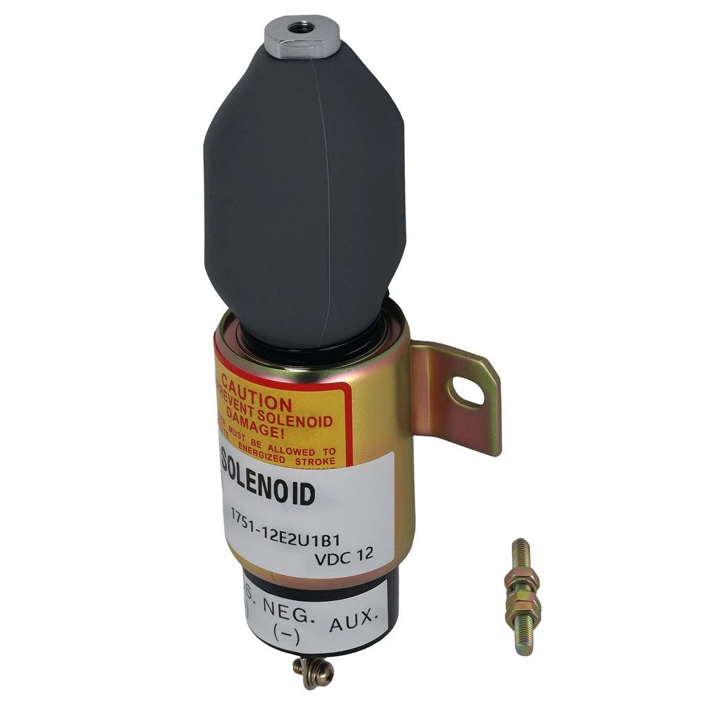 Fuel Shutdown Solenoid 12 Volt for Cummins Engine (Genie Lift SA-4984-12)