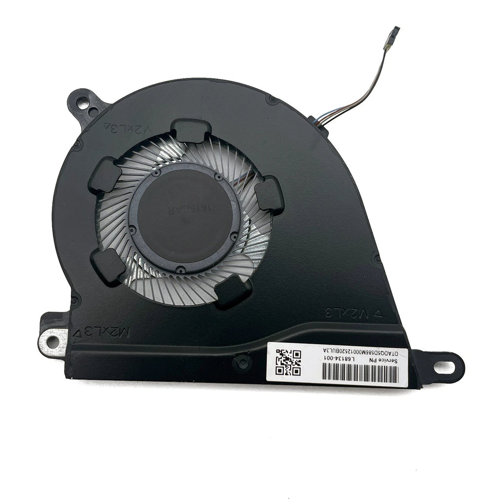 5V CPU Cooling Fan for HP 15-DY, 15s-FQ, 14-DQ, 14S-DQ, 15-EF (2019–2021) L68134-001, L68132-001