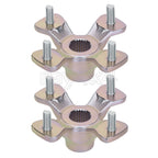 2 Rear Wheel Hubs for Suzuki QuadRacer LTR450 (2006–2009) QuadSport LTZ400 (2009–2014)