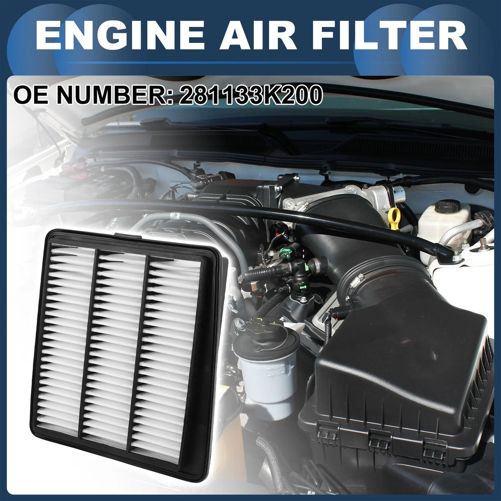 Car Engine Air Filter No. 281133K200 for Hyundai Sonata 3.3L (2006–2010)