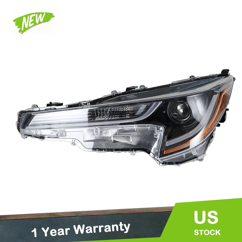 LED Projector Headlight Assembly for Toyota Corolla LE (2020–2021)