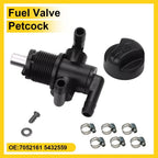 3-Way Fuel Shut Off Valve Petcock for Polaris Sportsman 500 335 400 600 (1996–2007)
