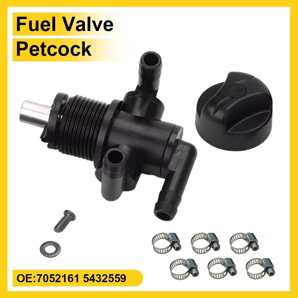 3-Way Fuel Shut Off Valve Petcock for Polaris Sportsman 500 335 400 600 (1996–2007)