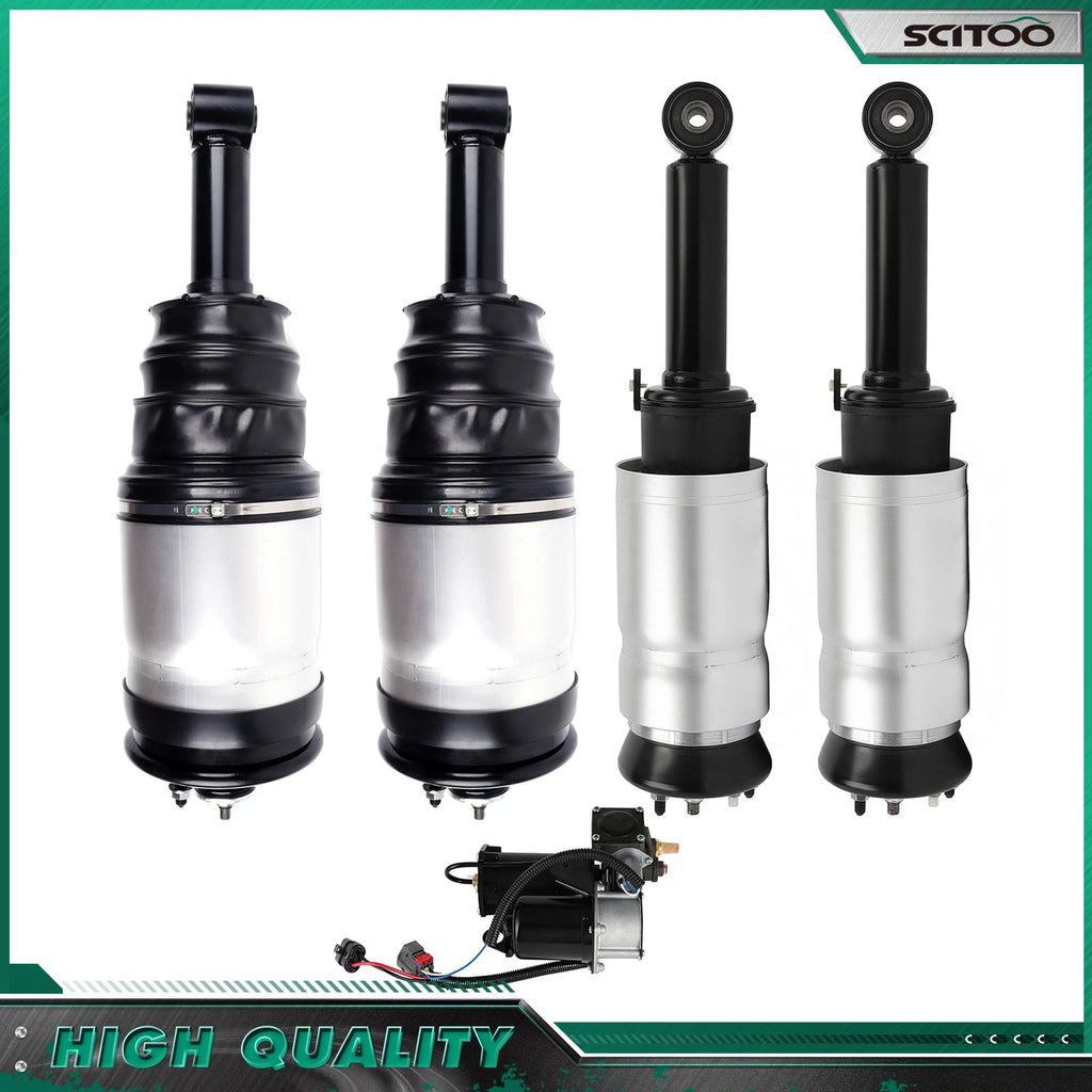 5x Air Suspension Struts + Compressor for Range Rover Sport (2005–2013)