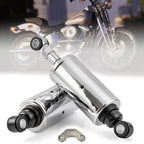 Adjustable Chrome Lower Shocks for Harley Bad Boy FXSTSB (1995–1997)