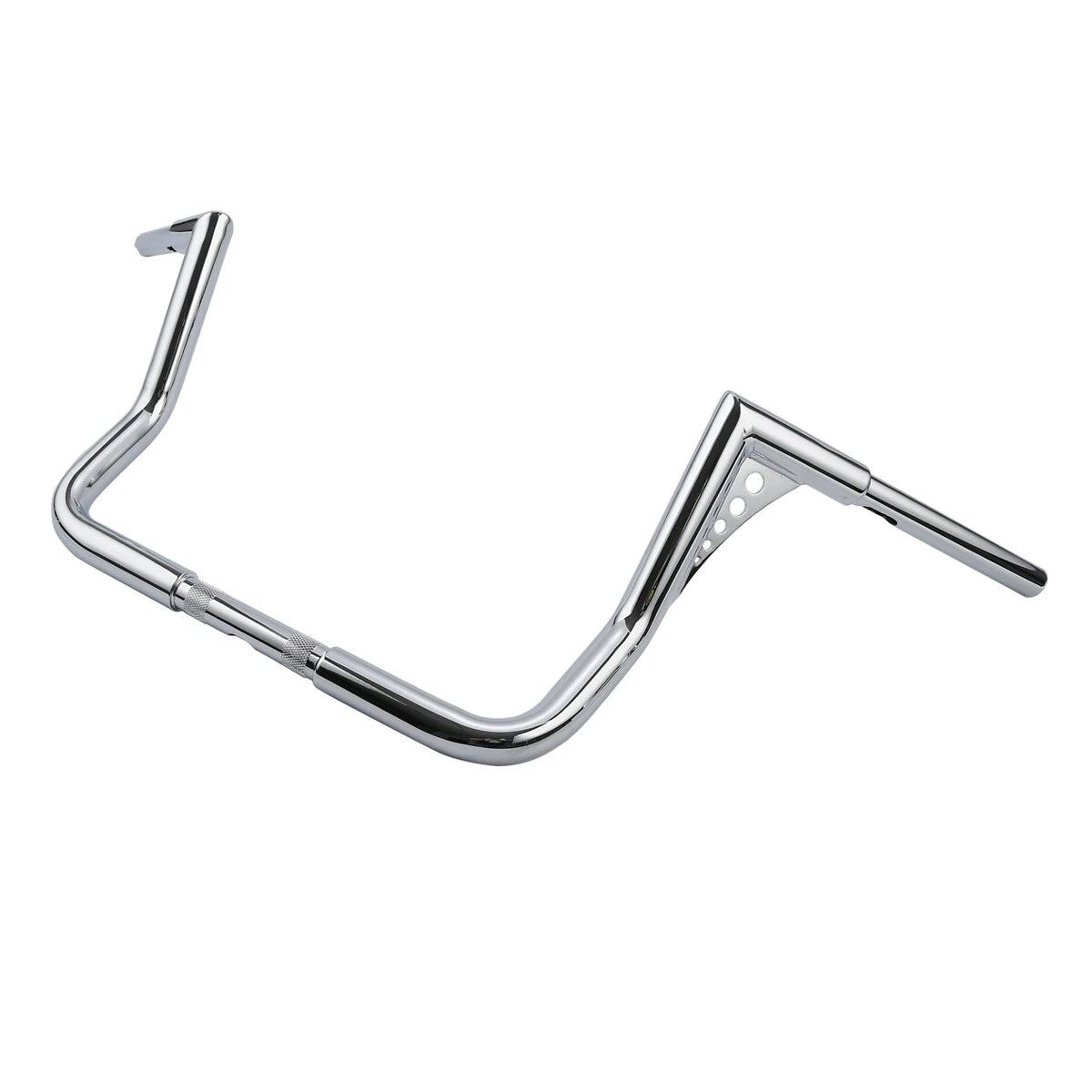 Chrome 12" Rise Ape Hanger Handlebar for Harley Touring (2014–2023)