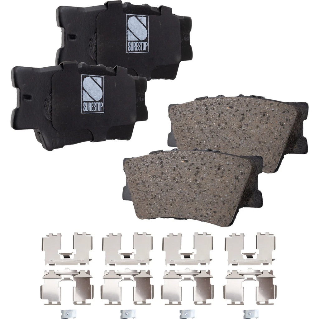 Brake Disc Rotors and Pads Kit for Toyota RAV4 (2009–2018)