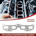 Exhaust Manifold Header Gasket for Nissan Altima 2.5L L4 (2002–2006) No. 140366N200
