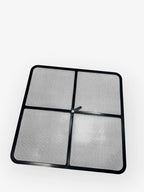 Hatch Screen / Vent for Jim Black 595-1616-SCN-09 (16in x 16in, Black)