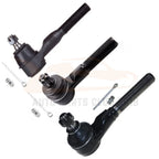 3pcs Tie Rod Kit for Jeep Cherokee Comanche Wrangler (1984–2001)