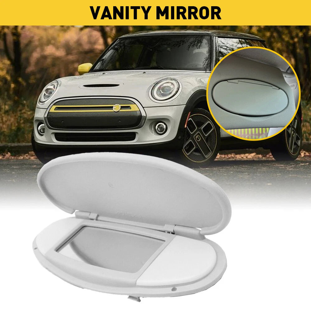 Sun Visor Vanity Mirror Cover for BMW Mini R55 R56 R60 (2007–2014)