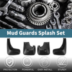 Set of 4 Mud Flaps Splash Guards for Toyota Avalon/Premio (2007–2011)