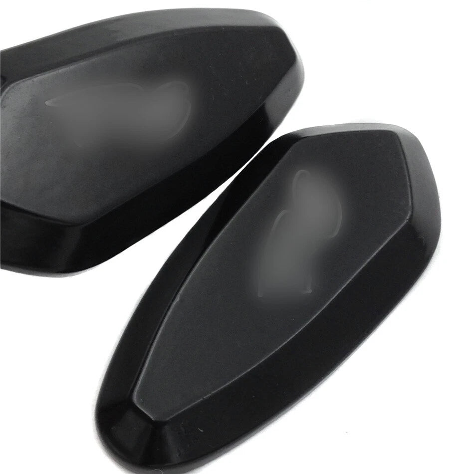 Mirror Block Off Base Plates for Yamaha R6 YZF-R6 (1999–2007) Black