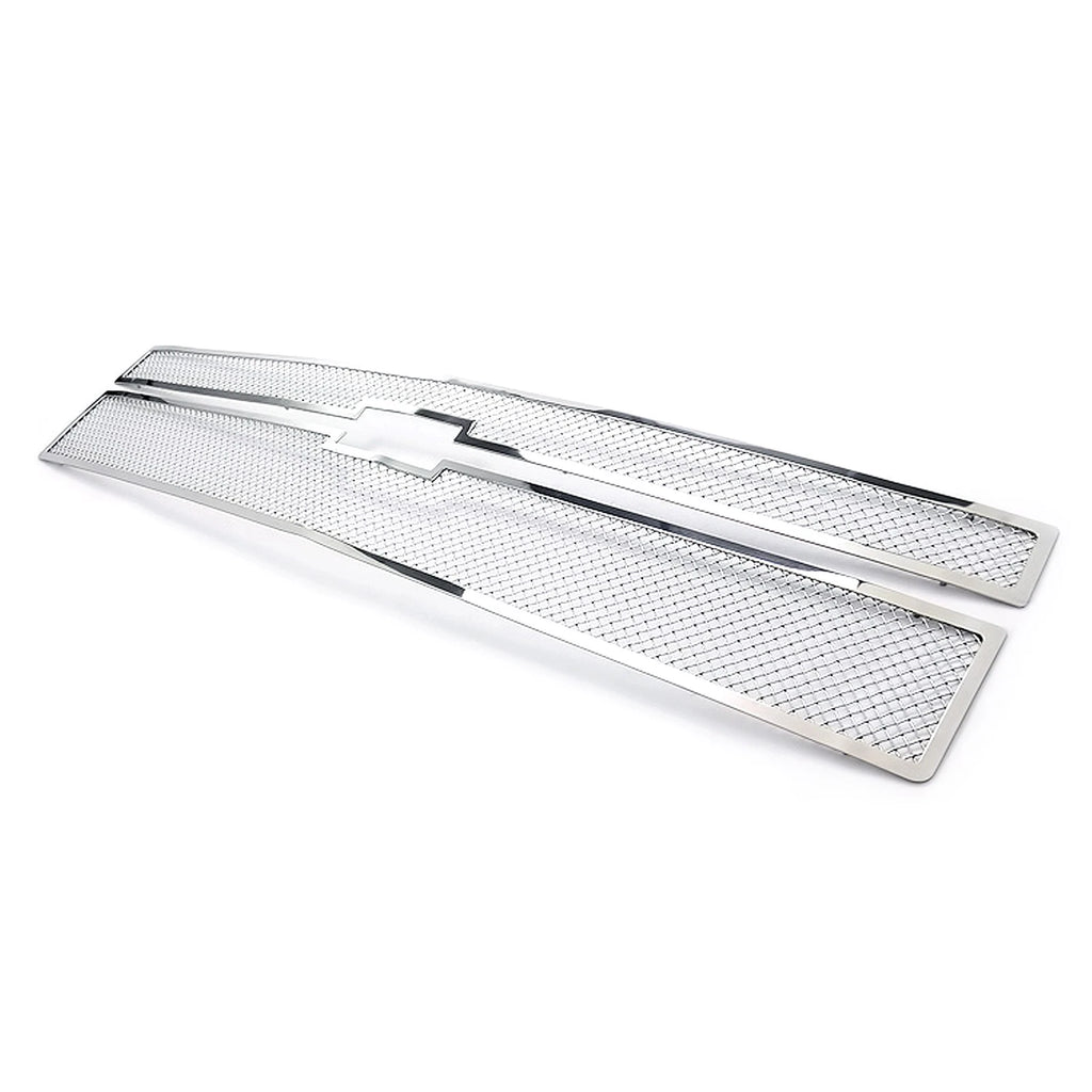 Stainless Mesh Grille Inserts for Chevy Silverado 1500 (2014–2015)