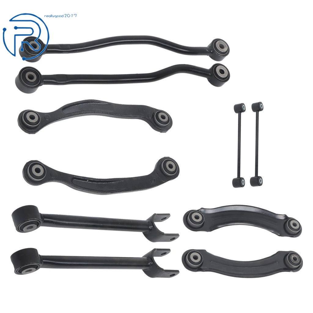 Set of 2 Rear Upper & Lower Control Arms for Dodge Charger Challenger (2005–2016)