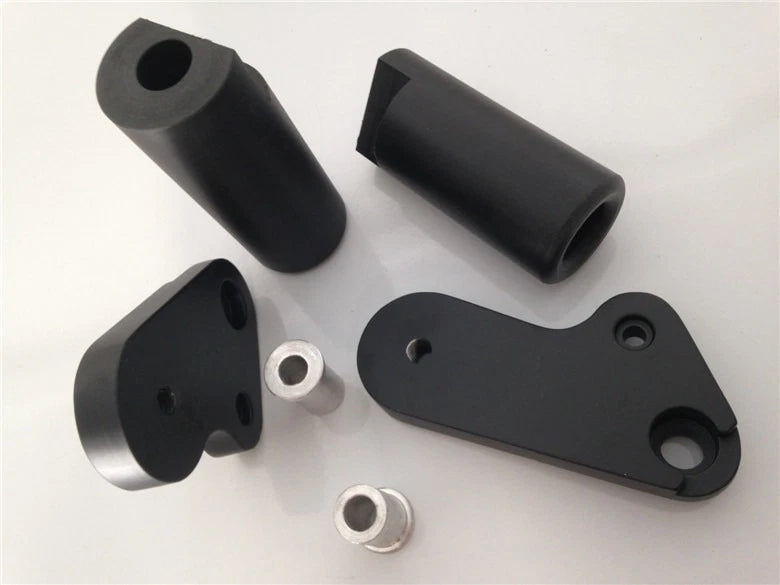No Cut Frame Slider Protector for Yamaha YZF R1 (2009–2012) Black