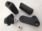 No Cut Frame Slider Protector for Yamaha YZF R1 (2009–2012) Black