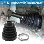 Outer CV Joint Boot Kit with Clamps for Audi Q3 (2015–2018) 1K0498203F