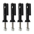Mounting Pins for MaxTrax MKII Recovery/Traction Boards Theftproof Mounting Pins