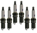 Set of 6 Spark Plugs for Ford Taurus, Mazda B3000, Merkur Scorpio (V6)