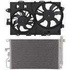 AC Condenser Cooling Fan Kit for Pontiac Torrent Chevrolet Equinox (2006–2008)