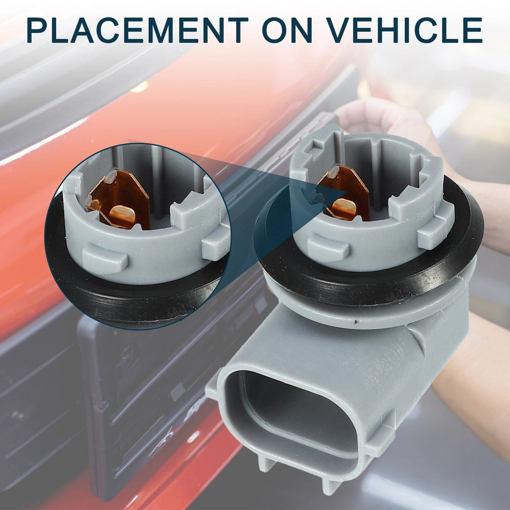 License Plate Light Socket for Toyota Tacoma (1995–2004) 2 Pins No.9006909005