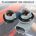 License Plate Light Socket for Toyota Tacoma (1995–2004) 2 Pins No.9006909005