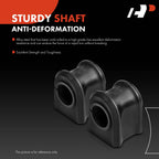 2X Front Stabilizer Sway Bar Bushing Kit for Jeep Liberty (2002-2007)