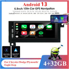 6.8" Stereo Radio GPS Wifi for Chrysler Dodge Plymouth Carplay (1975-2000)