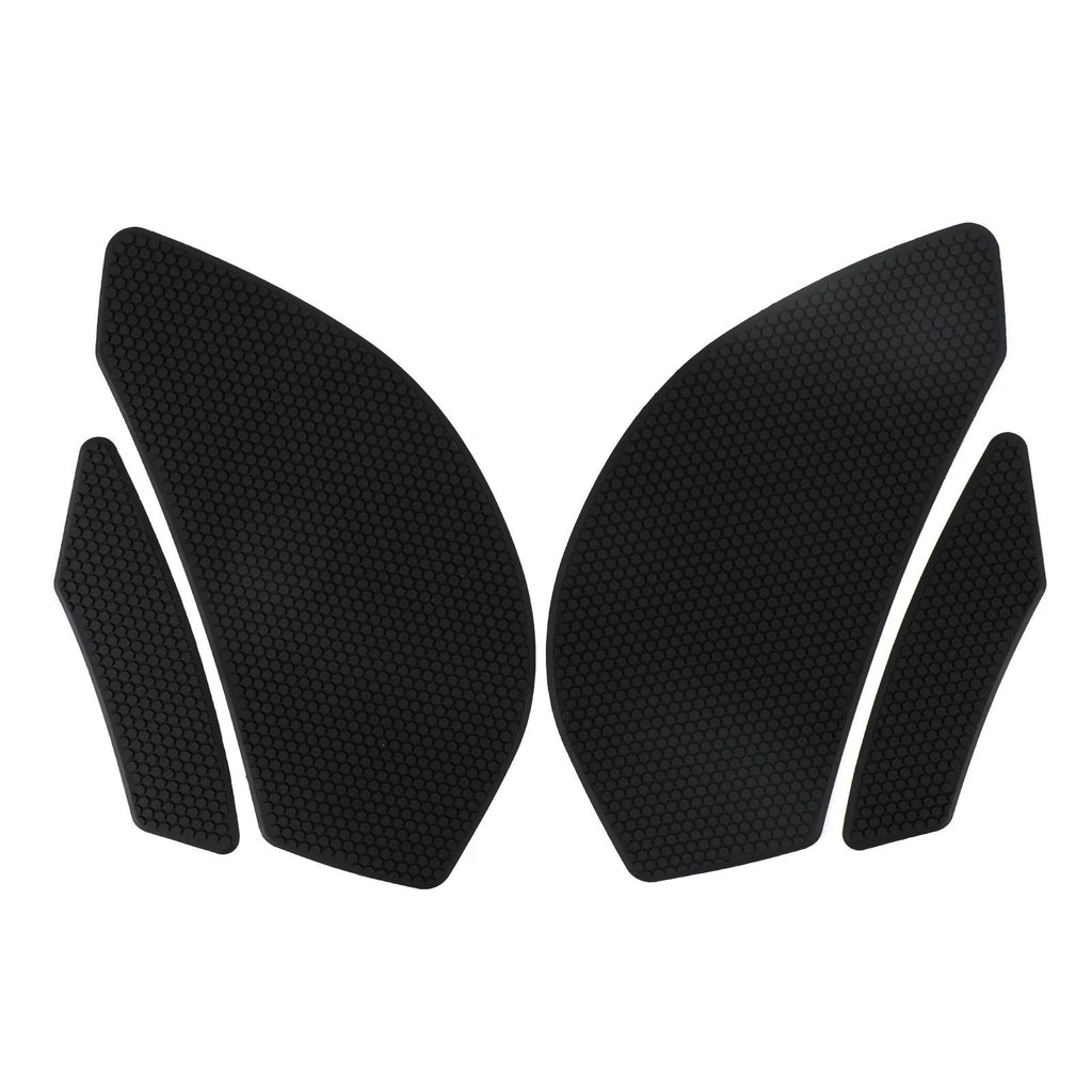 4X Side Tank Traction Grip Pads for Kawasaki ZX6R Ninja ZX600 ZX636 (2009–2019)