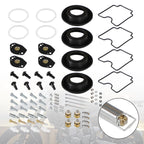 4X Carburetor Rebuild Repair Kit for Suzuki DRZ400 (2000–2023)
