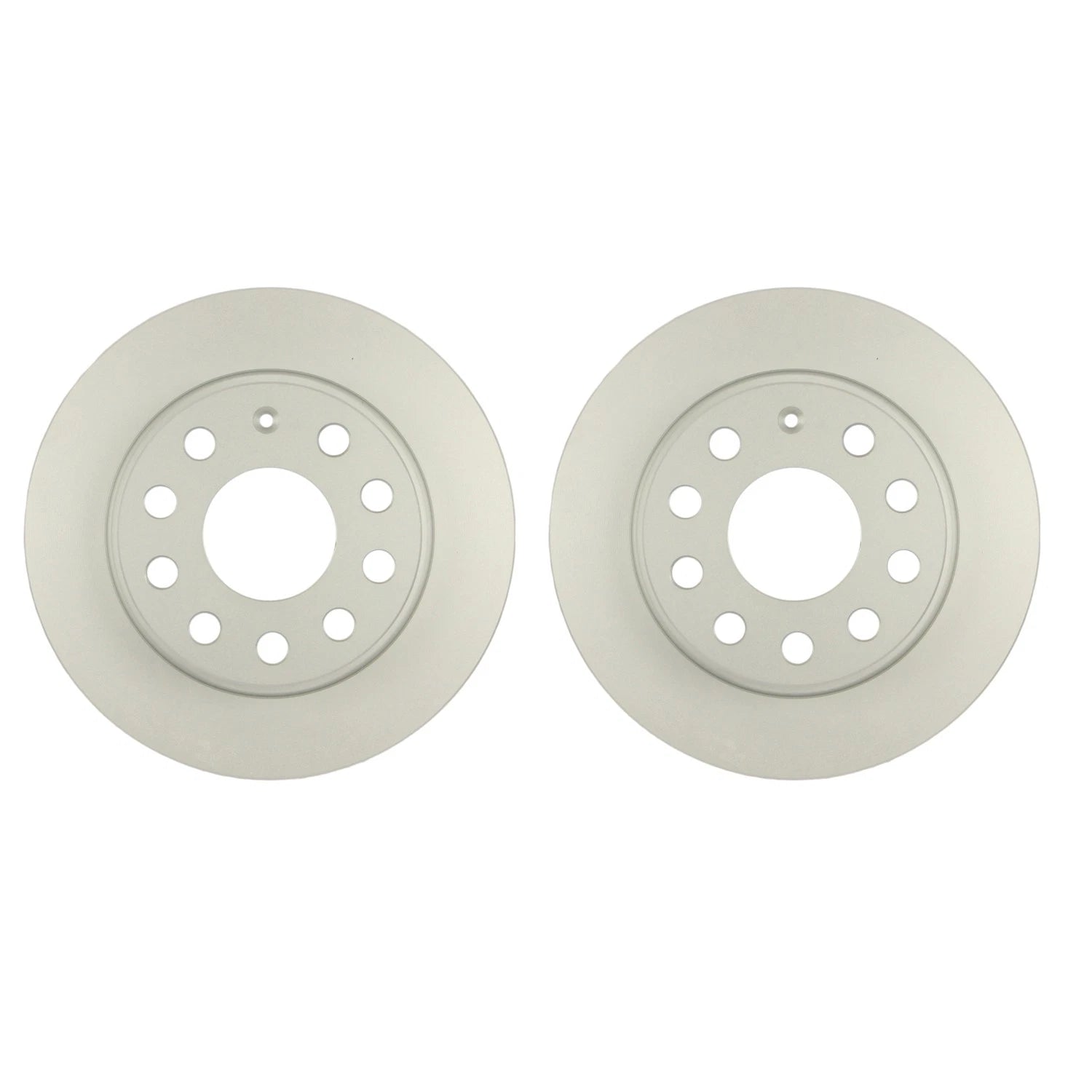 Set of 2 Bosch QuietCast Rear Disc Brake Rotors for A3 Beetle Golf Jetta (2006–2016)