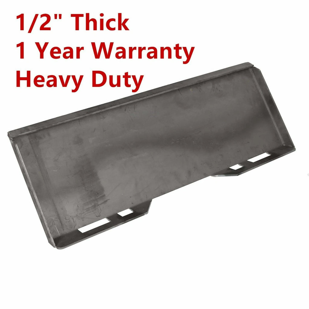 Skid Steer Mount Plate Quick Tach Attachment for