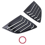 ABS Side Window Louvers for Honda CR-V (2023–2024) Black Gloss