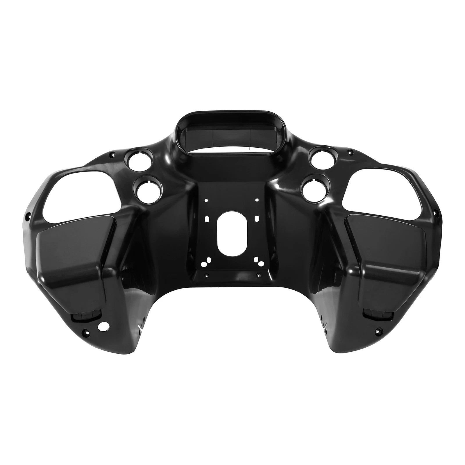 Unpainted Black Front Inner Fairing for Harley Touring Road Glide (1998–2013)