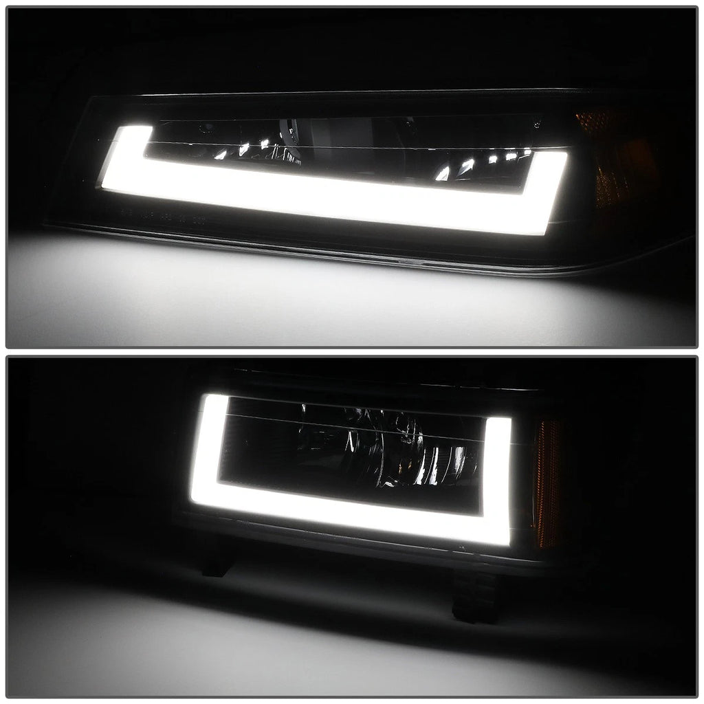 LED DRL Tube Headlight Bumper Lamp for Colorado Canyon (2004–2012)